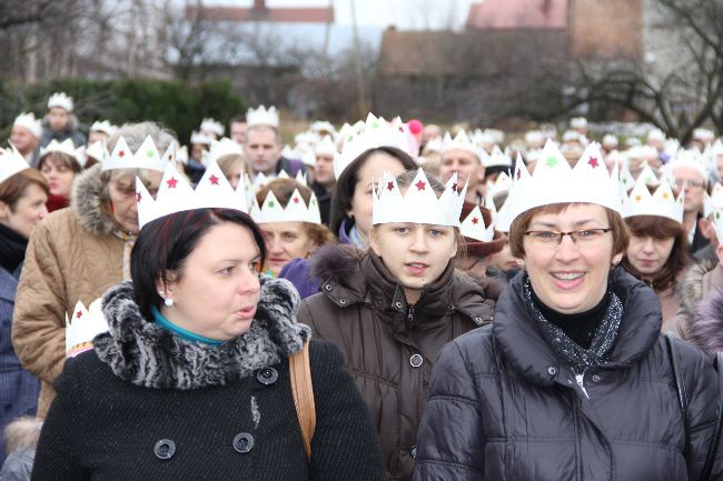 Pochód trzech króli w Zgłobicach