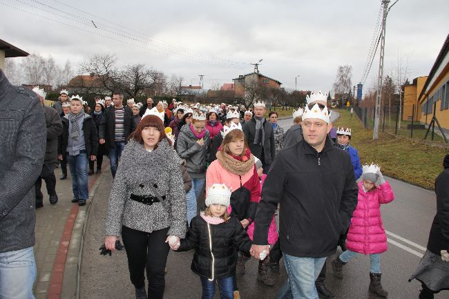 Pochód trzech króli w Zgłobicach