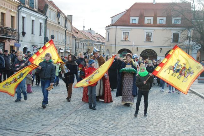 Orszak Trzech Króli w Sandomierzu 