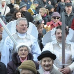 Orszak w Świdnicy - hołd na Rynku