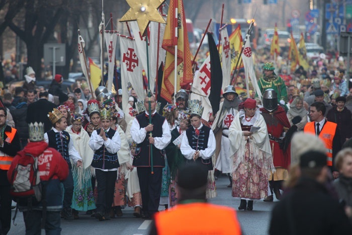 Orszak Trzech Króli w Katowicach cz. I