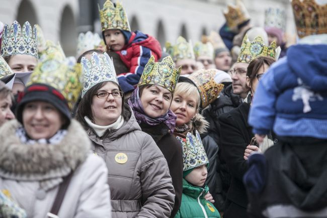 Orszak Trzech Króli w Warszawie cz. II