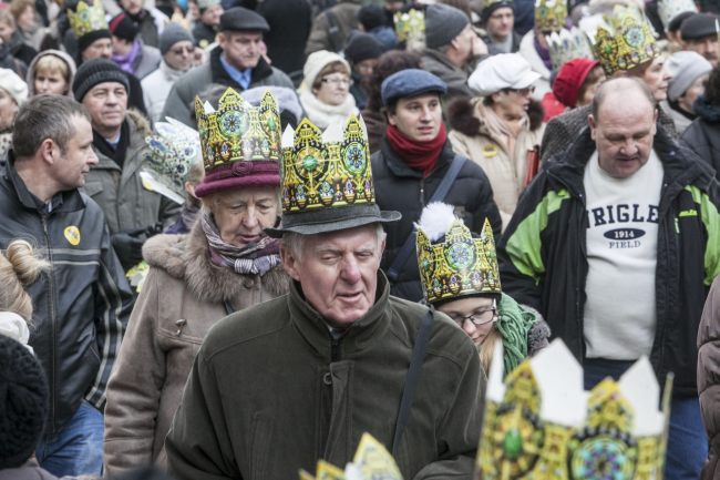 Orszak Trzech Króli w Warszawie cz. II