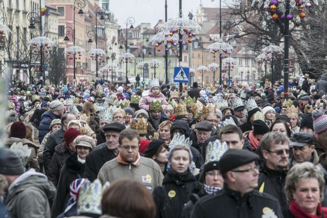 Orszak Trzech Króli w Warszawie cz. II