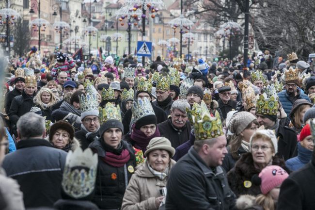 Orszak Trzech Króli w Warszawie cz. II