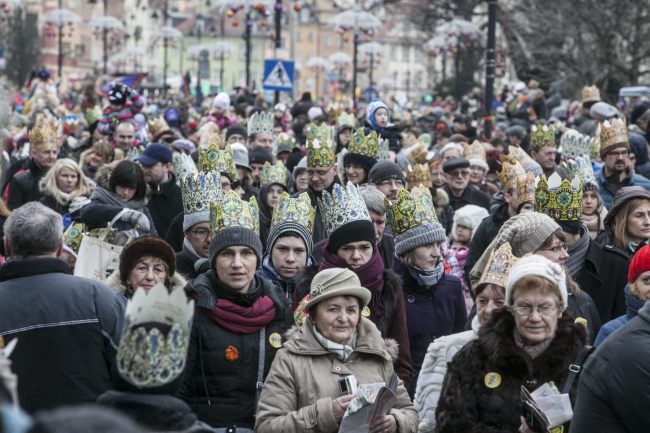 Orszak Trzech Króli w Warszawie cz. II