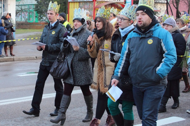 Orszak Trzech Króli w Ostródzie