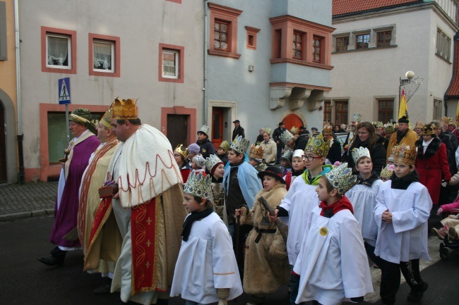 Orszak Trzech Króli we Lwówku Śląskim