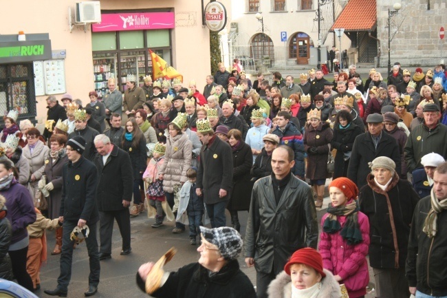 Orszak Trzech Króli we Lwówku Śląskim