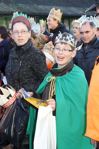 Orszak Trzech Króli w Myślenicach 2014 r.