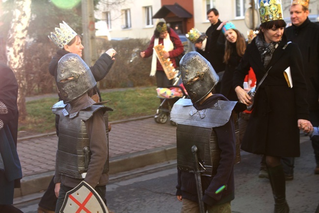 Orszak Trzech Króli w Myślenicach 2014 r.