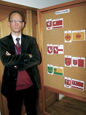   Robert Szydlik, twórca godziszowskiego herbu 