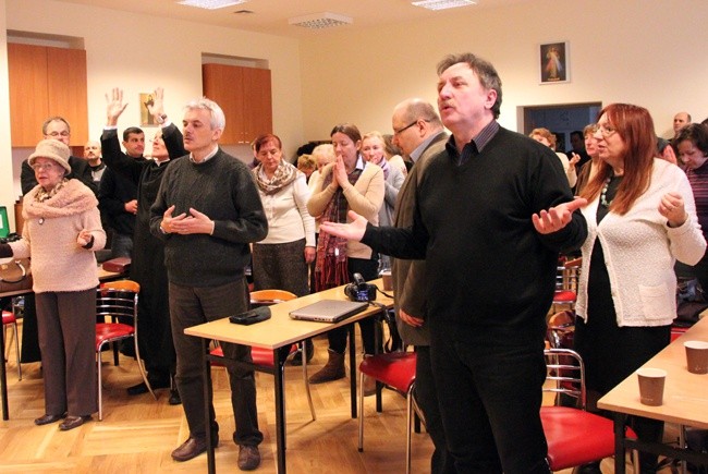 O ogniu Ducha i skutkach obiadów bp. Andrzeja