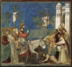 Giotto, Wjazd Chrystusa do Jerozolimy
