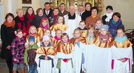 Parafialna schola i chór to wielka radość całej wspólnoty