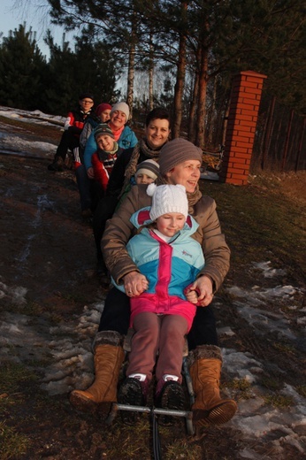 Kulig parafialny w Rawie Mazowieckiej