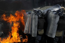 Berkut naciera na Majdan, są ofiary