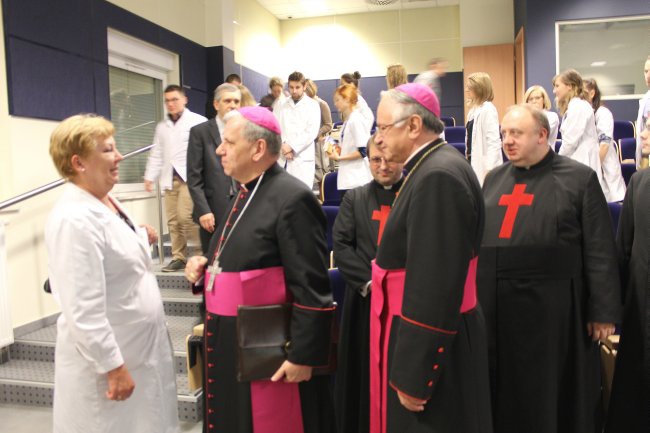 Abp Zygmunt Zimowski w SCCS w Zabrzu