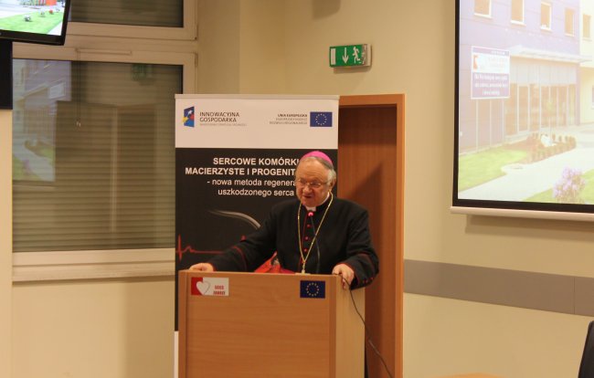 Abp Zygmunt Zimowski w SCCS w Zabrzu