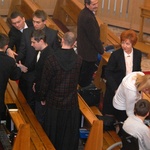 Chorzy z wizytą w radomskim seminarium