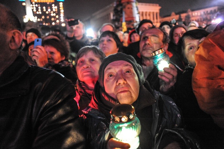 Tymoszenko na Majdanie