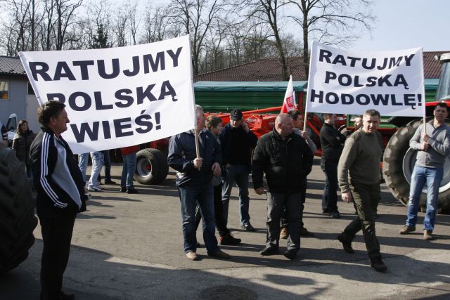 Protest rolników