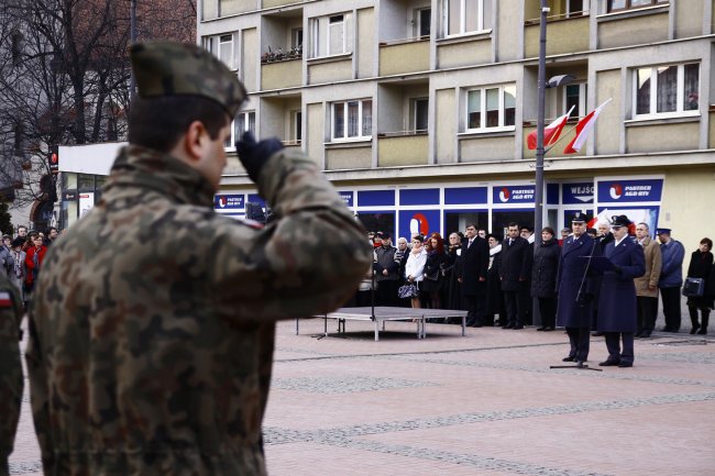 Wspomnienie żołnierzy wyklętych w Bytomiu