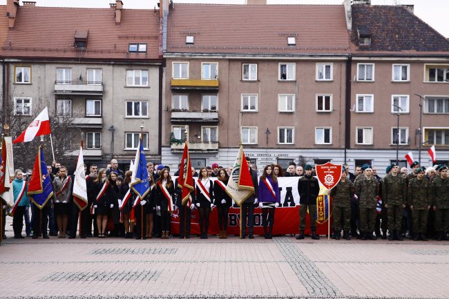 Wspomnienie żołnierzy wyklętych w Bytomiu