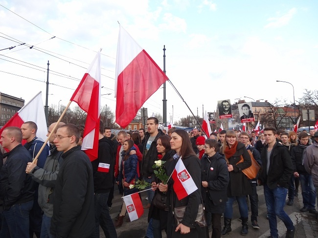 Marsz pamięci Żołnierzy Wyklętych