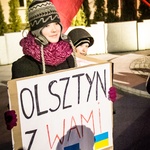 Wiec solidarności z Ukrainą