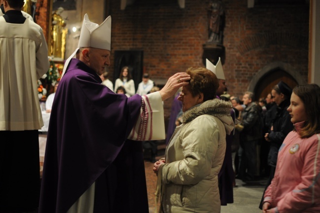 Liturgia stacyjna w Środę Popielcową