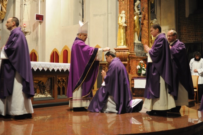 Liturgia stacyjna w Środę Popielcową