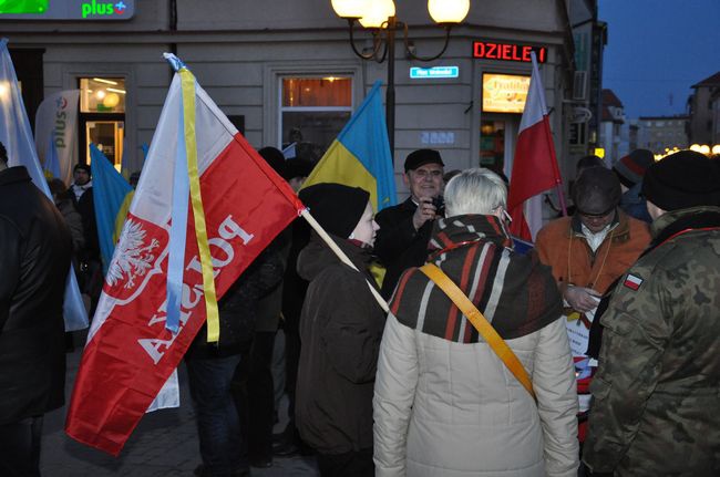 Marsz dla Ukrainy w Szczecinku