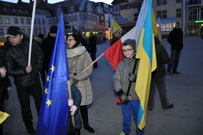 Marsz dla Ukrainy w Szczecinku