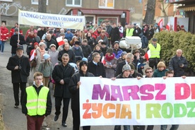 Maszerowali, by przypomnieć, że człowiek ma prawo do życia i do rodziny