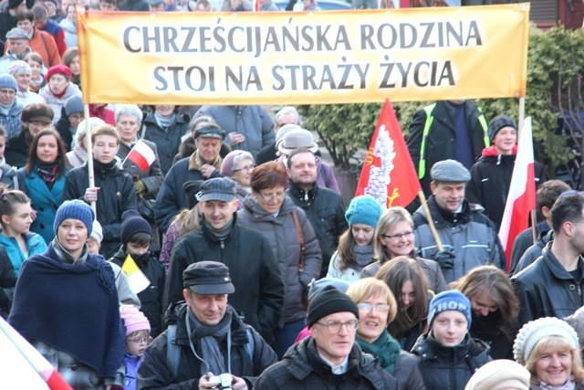 Marsz dla Życia i Rodziny w Bielsku-Białej