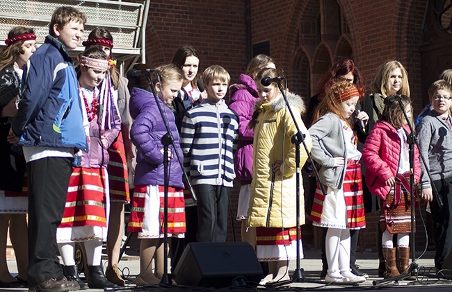 Wiec poparcia w Kołobrzegu