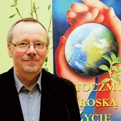  Wiesław Prostko jest jedynym na terenie diecezji koordynatorem Fundacji „Pro – Prawo do życia”