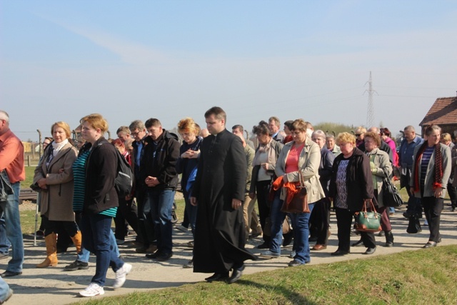 Droga Krzyżowa w KL Auschwitz-Birkenau