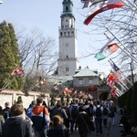 Pielgrzymka maturzystów na Jasną Górę