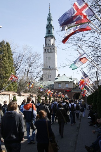 Pielgrzymka maturzystów na Jasną Górę