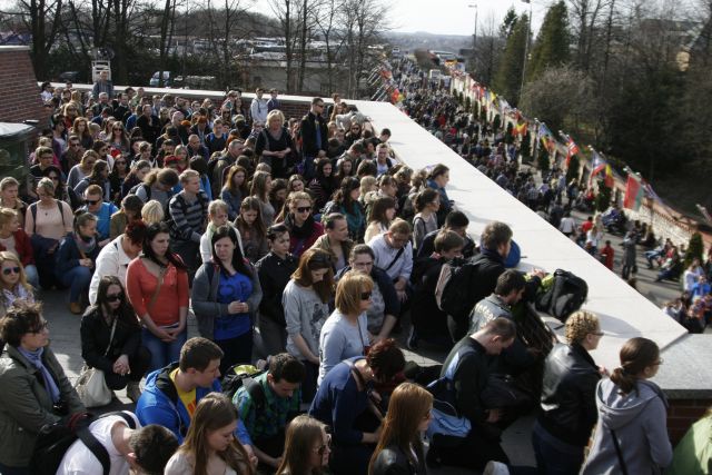 Pielgrzymka maturzystów na Jasną Górę