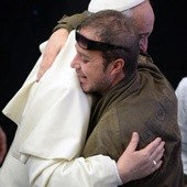 Głusi i niewidomi u papieża