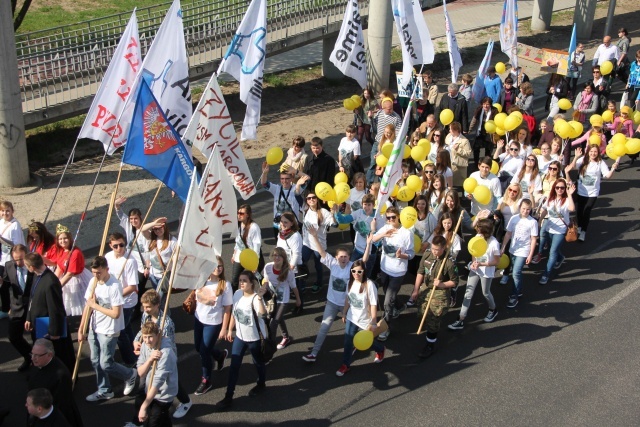 Marsz dla Życia - Zielona Góra 2014 (cz. 1)