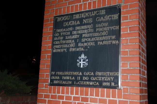 Śladami bł. Jana Pawła II w Koszalinie