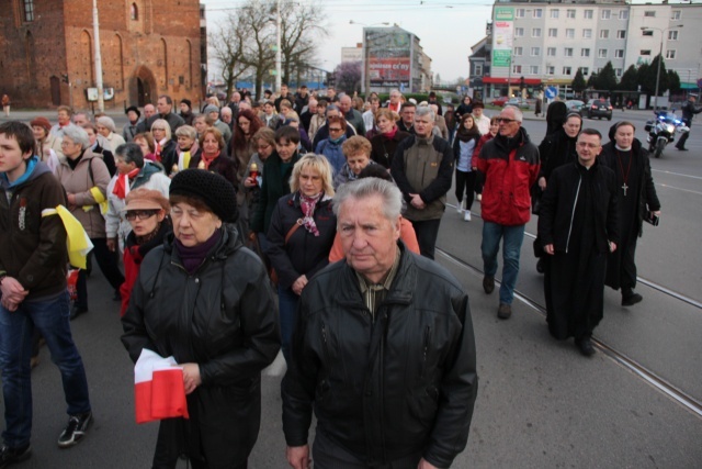 Biały Marsz w Gorzowie Wlkp.