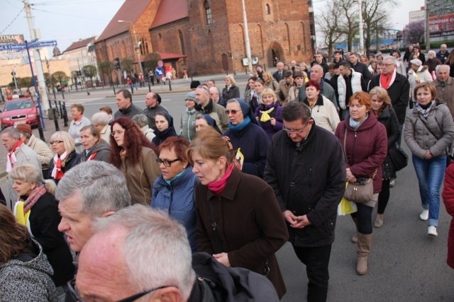 Biały Marsz w Gorzowie Wlkp.