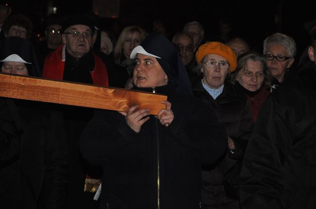 Droga Krzyżowa ulicami Białogardu