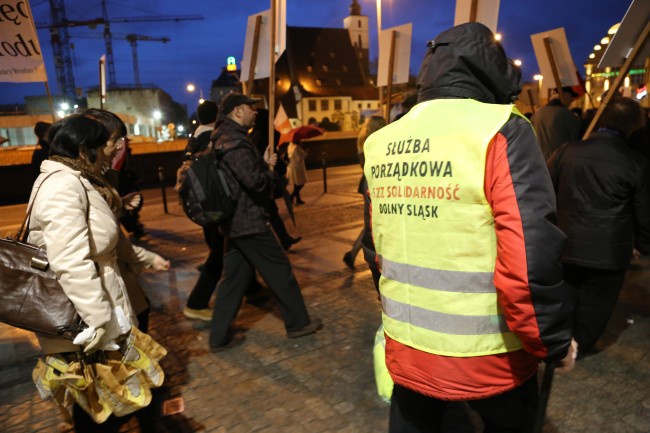 Marsz pamięci we Wrocławiu