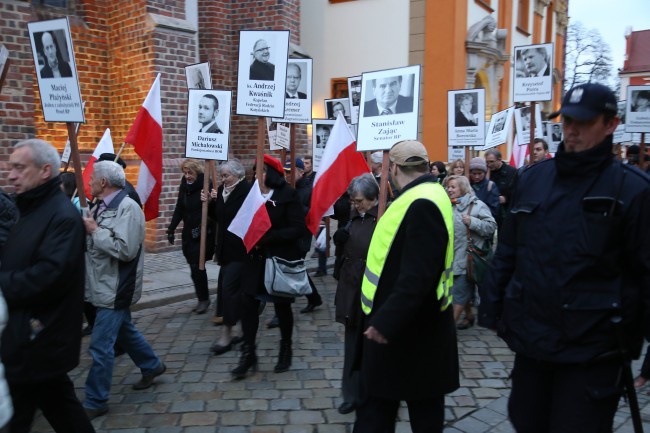 Marsz pamięci we Wrocławiu